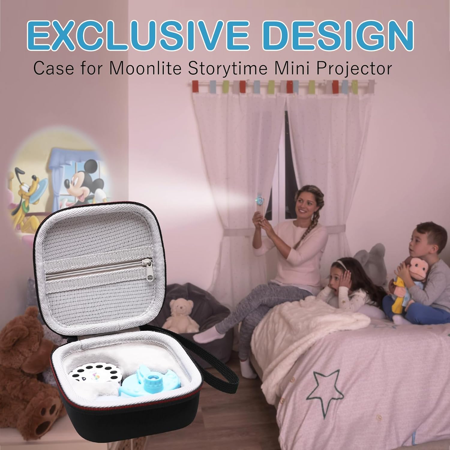 LTGEM Case Compatible with Moonlite Storytime Mini Projector