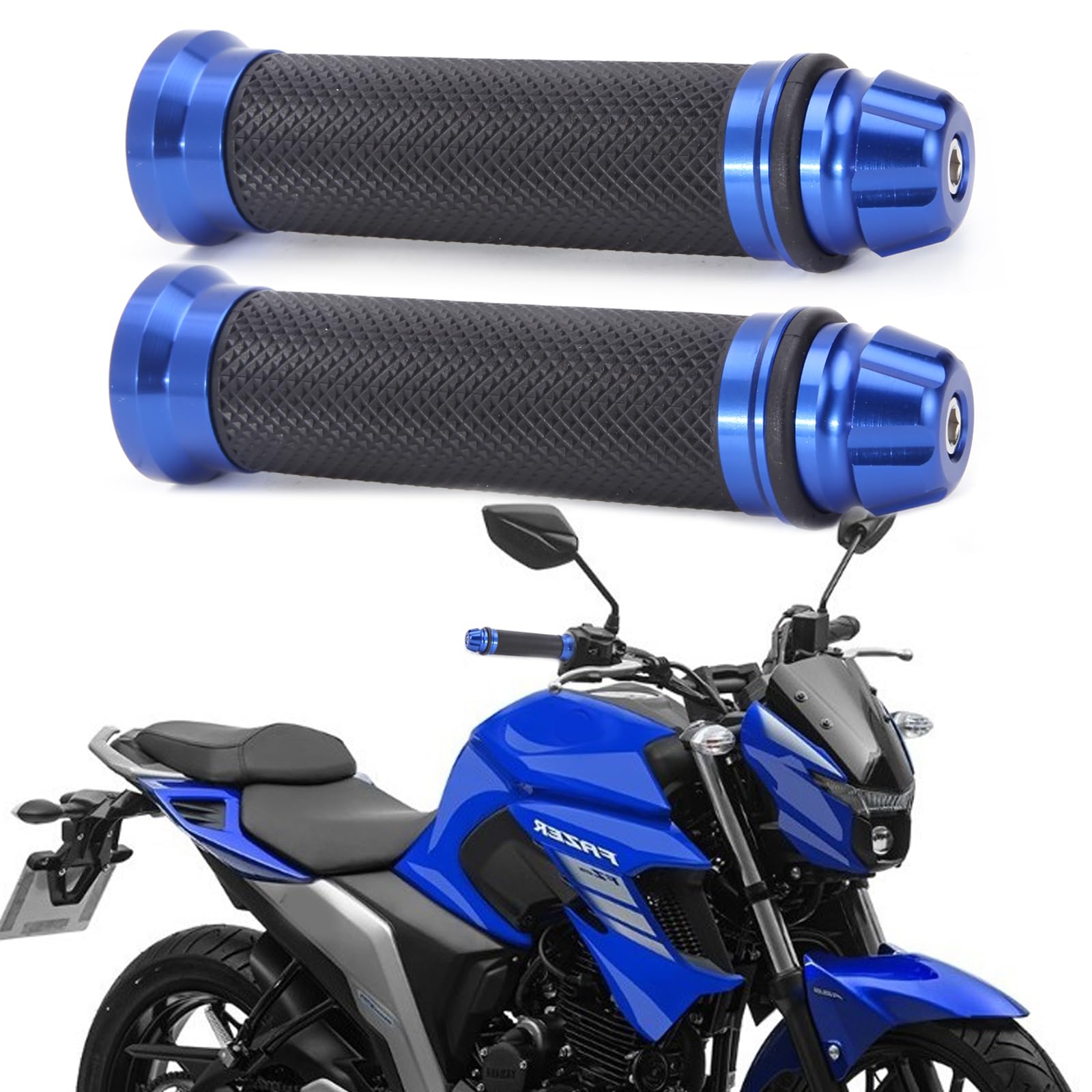 Punhos Para Dirt Bike - Guidão 22mm/24mm, Antiderrapante, Conforto Na Pegada - 2 Unidades