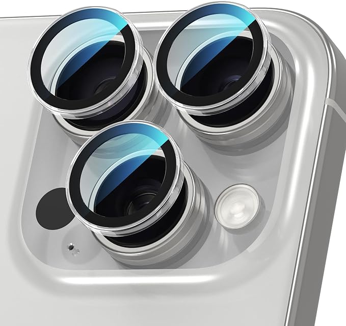 PandaShield 2 Pack Camera Lens Protector for iPhone 17 Pro Max
