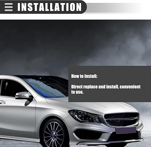 Miniatura 4 de Motoforti Tapa de depósito de combustible, tapa de gasolina, para Mercedes-Benz 2019-2021, plástico, 2224700205, color negro