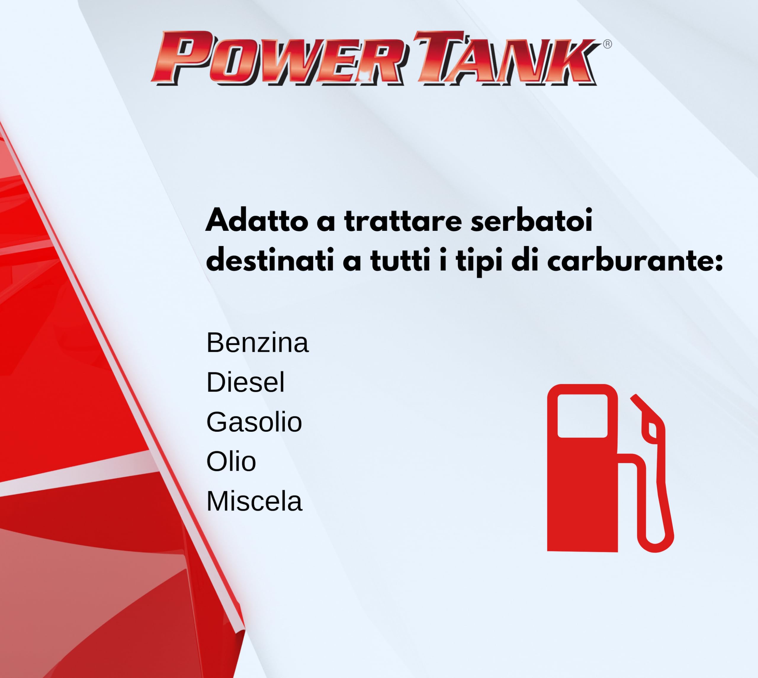 POWER TANK - Trattamento Serbatoio Moto (20/25 Litri) Kit Medio Medium 700 gr per Interno Serbatoi Benzina Elimina la Ruggine Ripara Protegge Arrugginito da Moto di Auto d'Epoca con Antiruggine