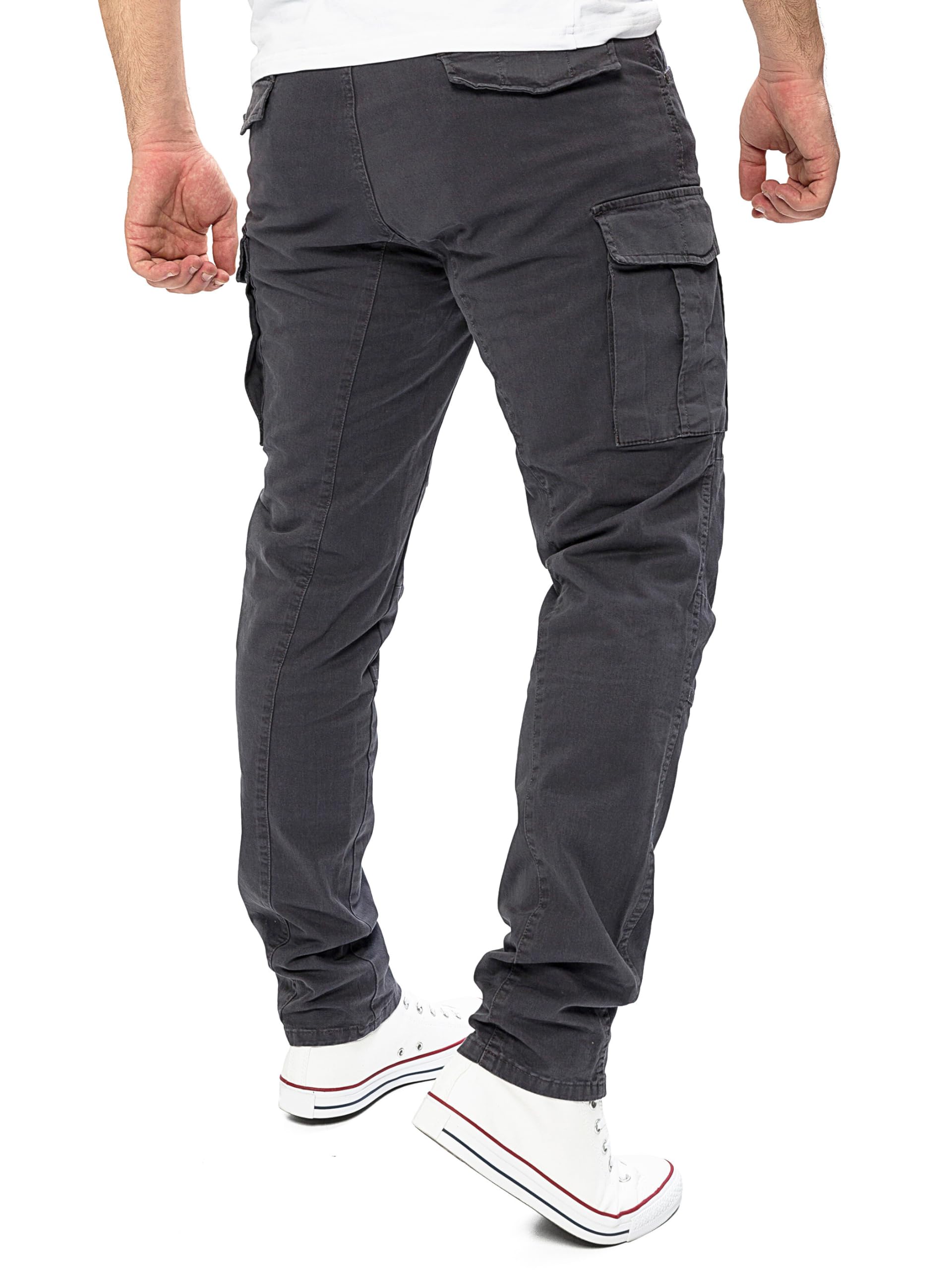 Yazubi Pantaloni Cargo Uomo con Cotone Chino Relaxed Fit Jayden