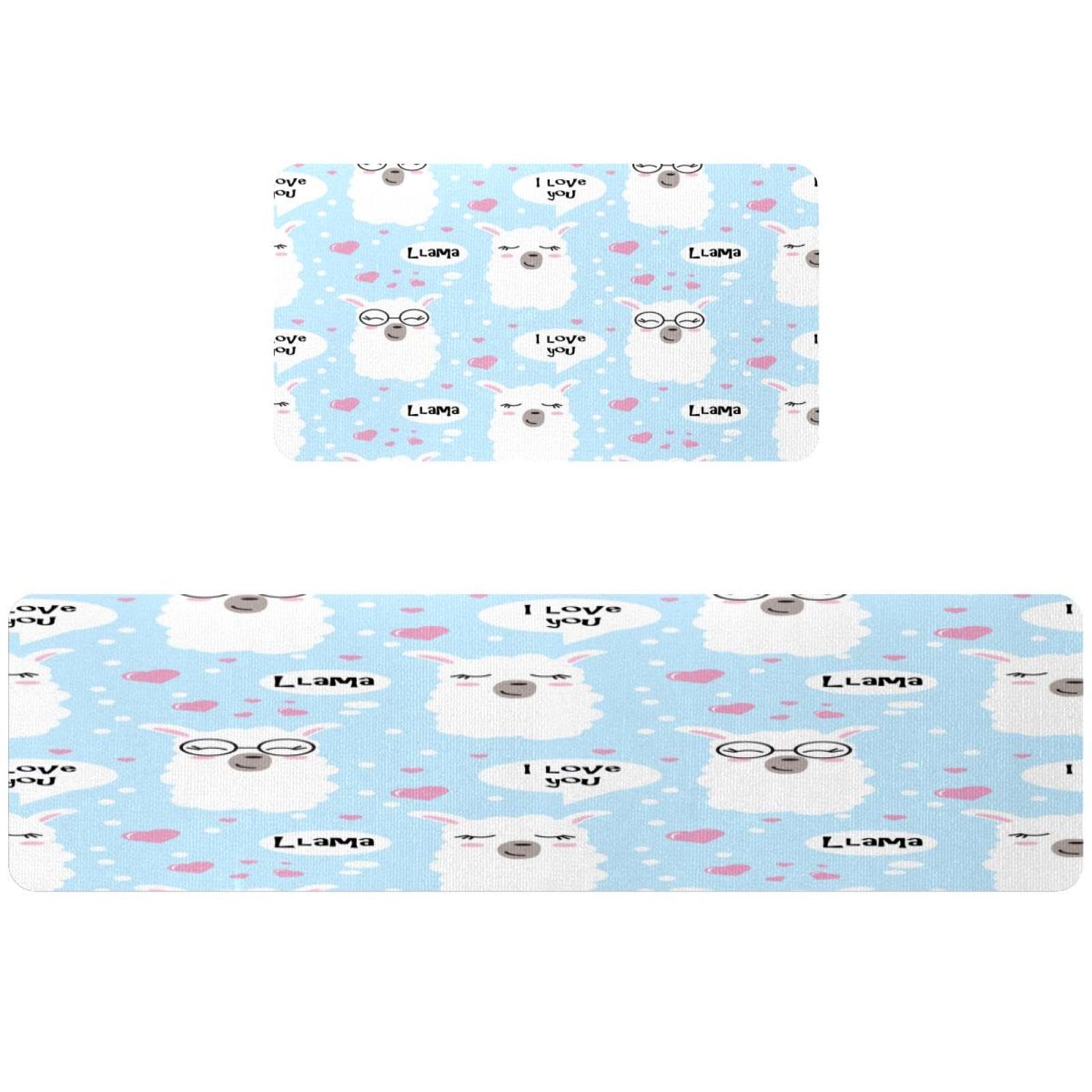 Alfombrillas de cocina lavables antideslizantes VAPOKF alfombra pasillo
