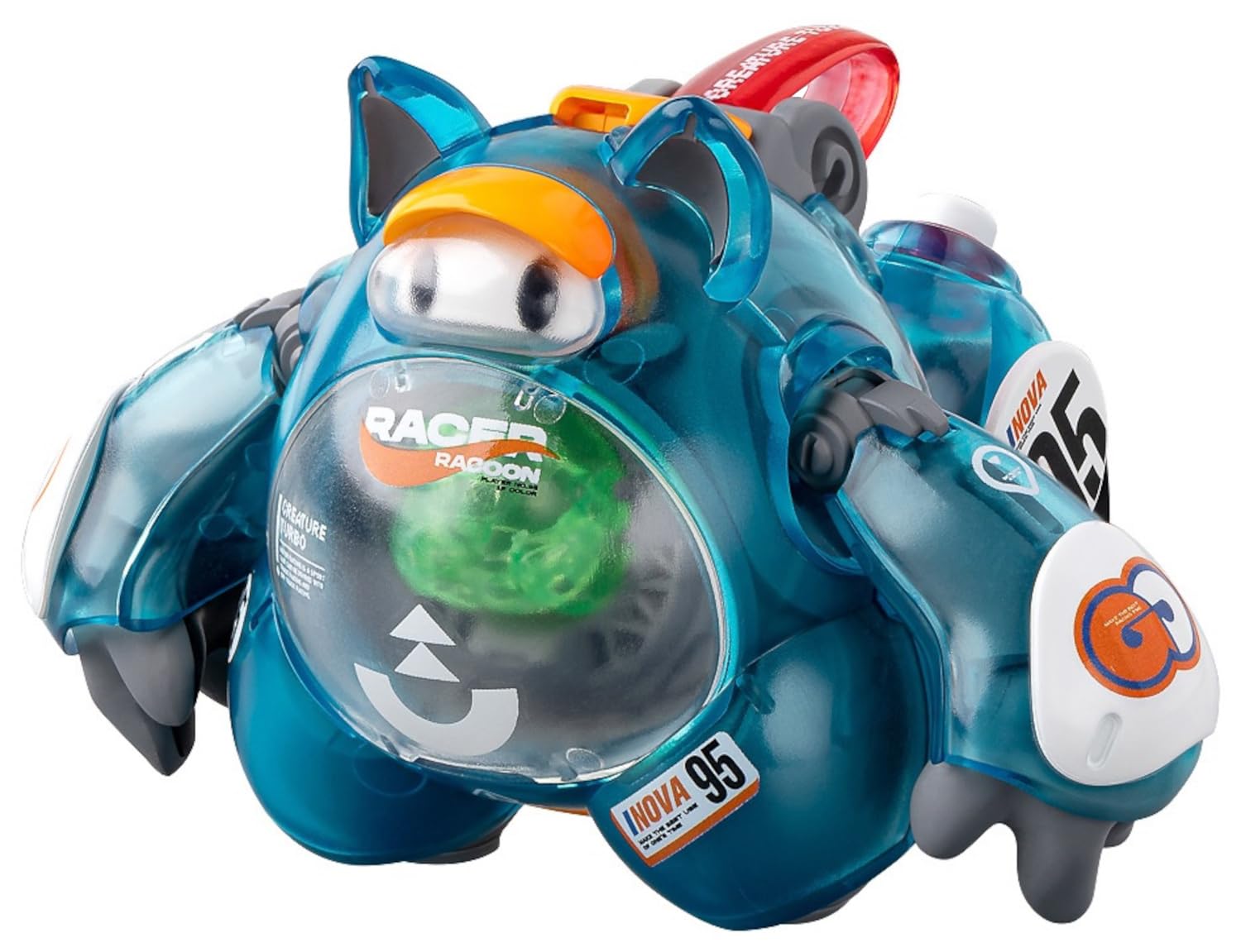 Amazon | ウェーブ 核誠治造 熊丸Racoon 1Pカラー(クリアーブルー