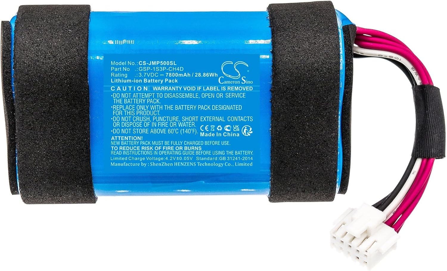 VI VINTRONS Battery for JBL Pulse 5, GSP-1S3P-CH4D,