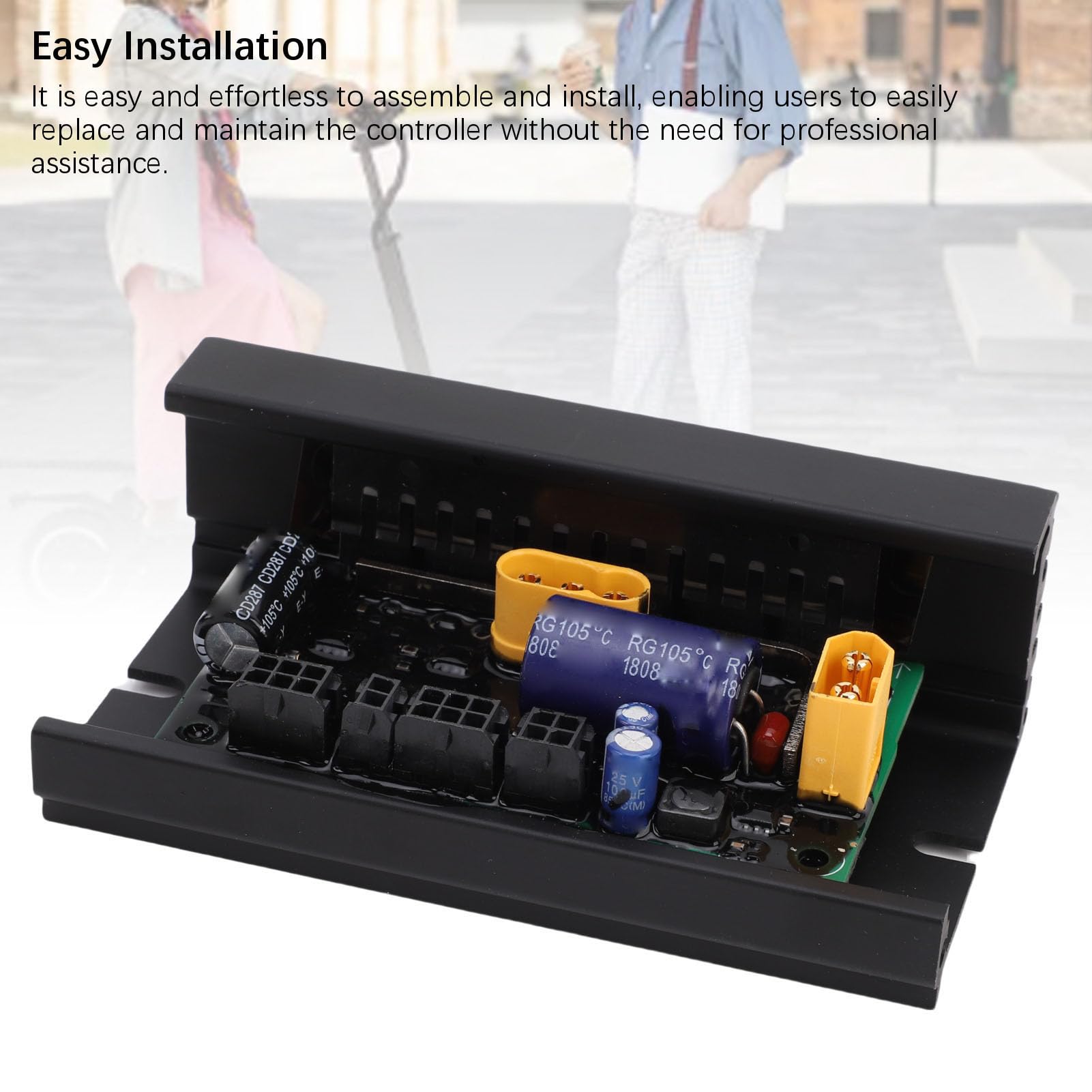 BuyWeek Controlador de Placa Base Placa de Circuito para Mi4 Ultra, Accesorios de Reemplazode de Aluminio de Scooter Eléctrico