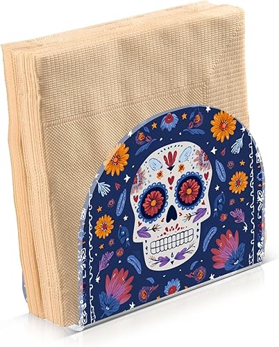 Miniatura 9 de Servilletero para mesa con texto en inglés Hello Fall, dispensadores de servilletas de papel acrílico, para cócteles, encimeras de cocina, hotel,