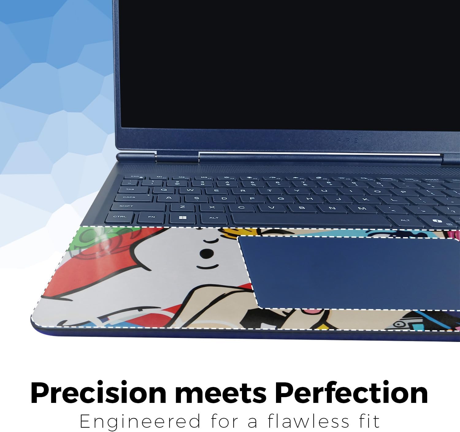Laptop Skin Compatible with Alienware 16/16X Aurora (2025) - Cartoon Mania - Premium 3M Vinyl Protective Wrap Decal Cover - Easy to Apply | Crafted in The USA by MightySkins
