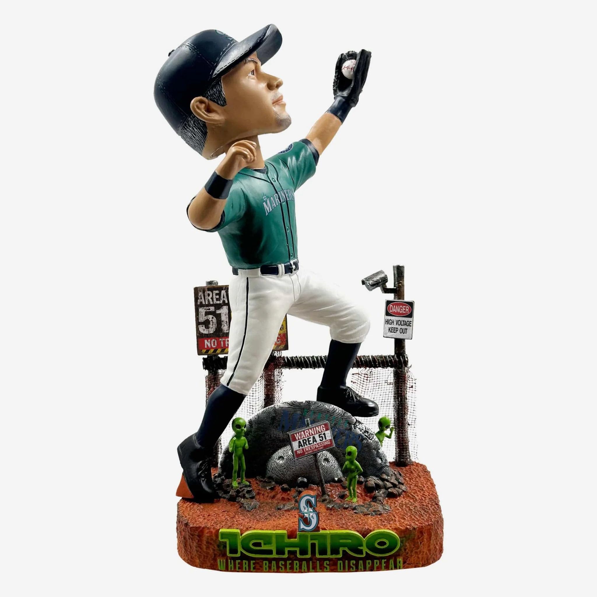 Ichiro Suzuki Seattle Mariners Area 51 Bobblehead MLB