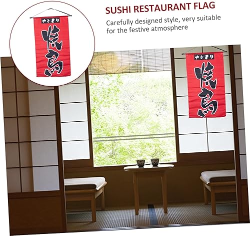 Miniatura 3 de Bandera japonesa para exteriores, decorativa, colgante, bandera para Izakaya y restaurante japonés
