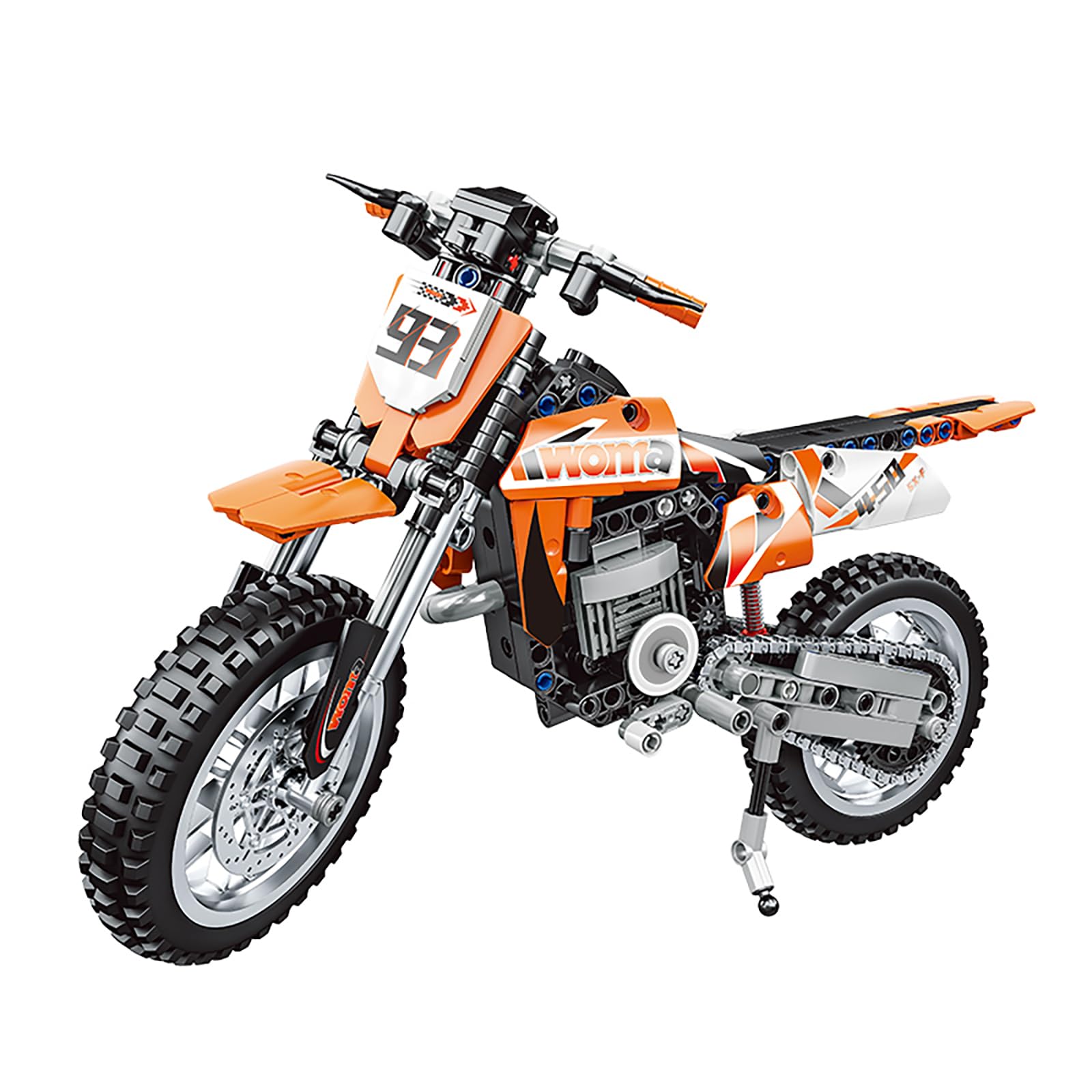 WOMA Racing Motorcycle, Gift Toy For Boys & Girls 6+ Years Old, Sport Champion Motorbike, Kids Learning And Education, Building Blocks Set C0917 (434 Pieces)