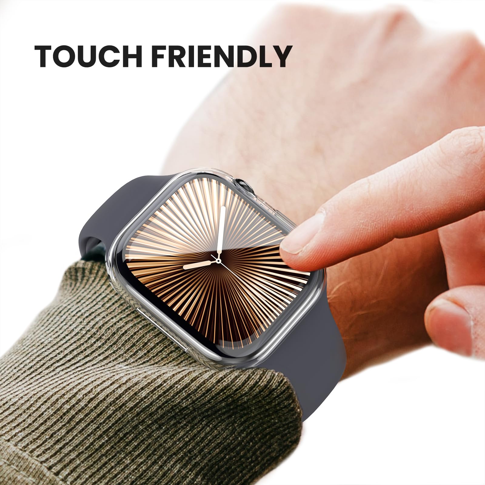 Delidigi for Apple Watch 11/10 Screen Protector 42mm - Image 4