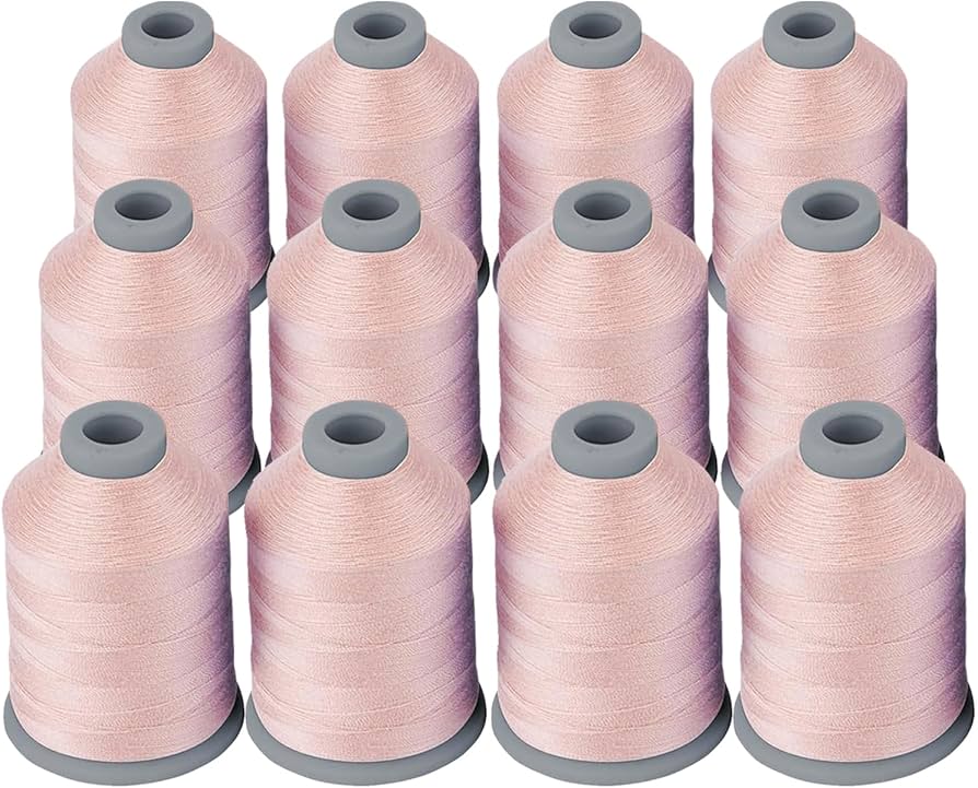 All Purpose Sewing Thread,FIVEIZERO Black & White 850Yards/Spool