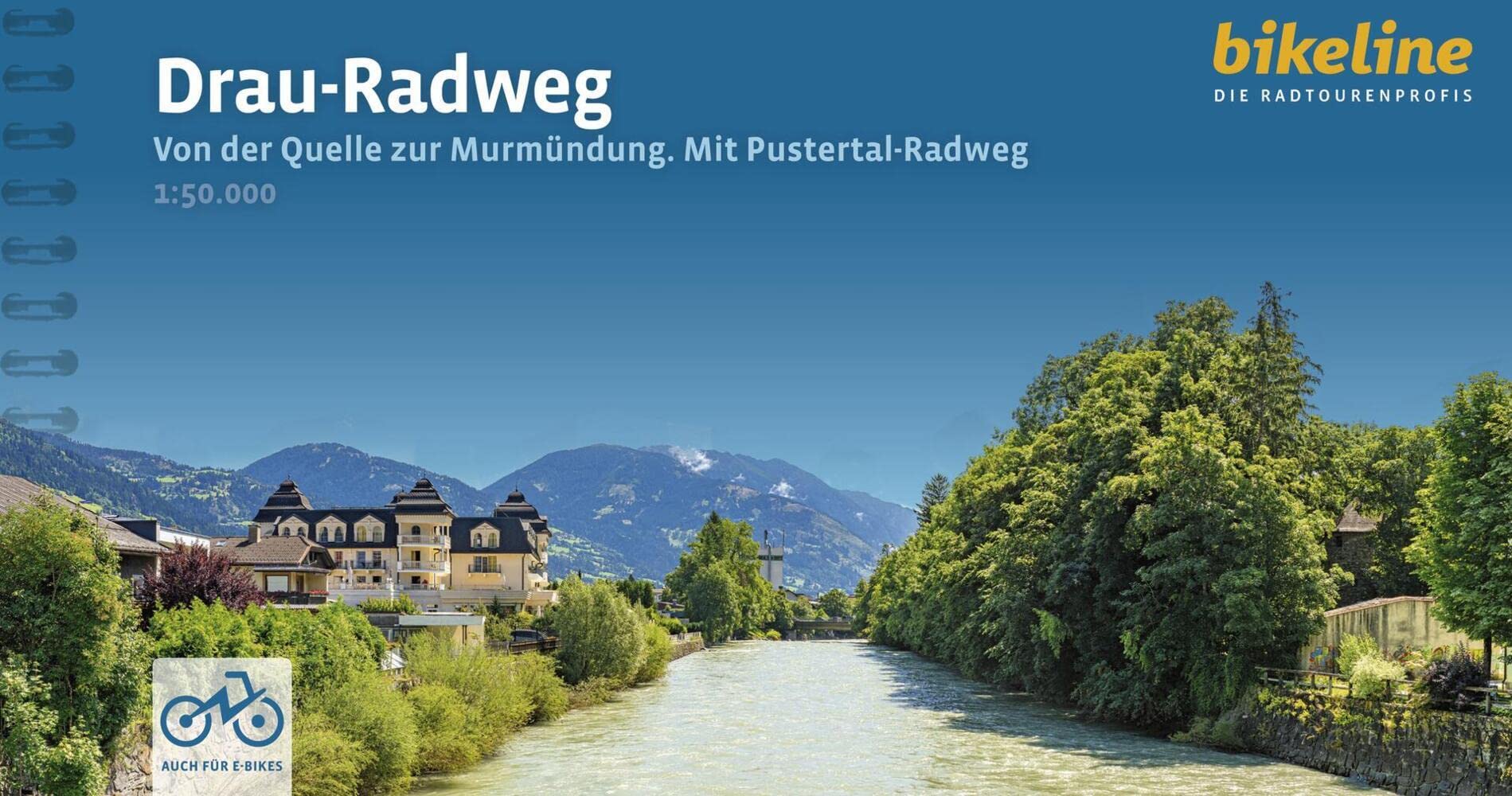Drau - Radweg von der Quelle zur Murmündung + Pustertal-Radw: Von der Quelle zur Murmündung - Mit Pustertal-Radweg. 1:50.000, 508 km, ... Download, LiveUpdate (Radtourenbücher)