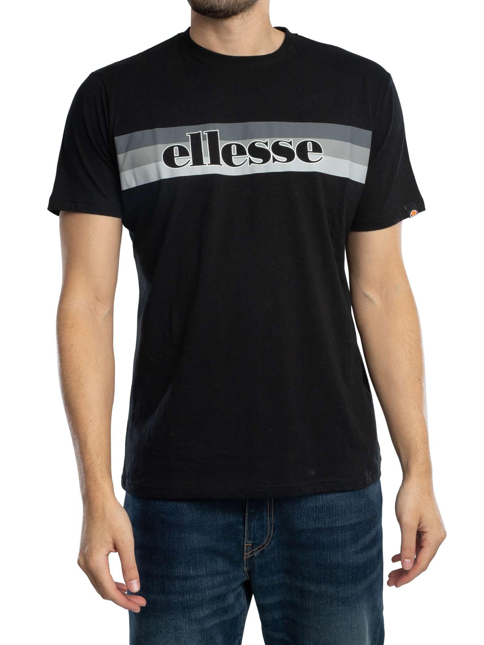 Ellesse Men's Black Ferrare T-Shirt, Xl