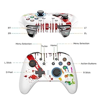 Amazon.com: EasySMX Pro Controller for Switch, Bluetooth