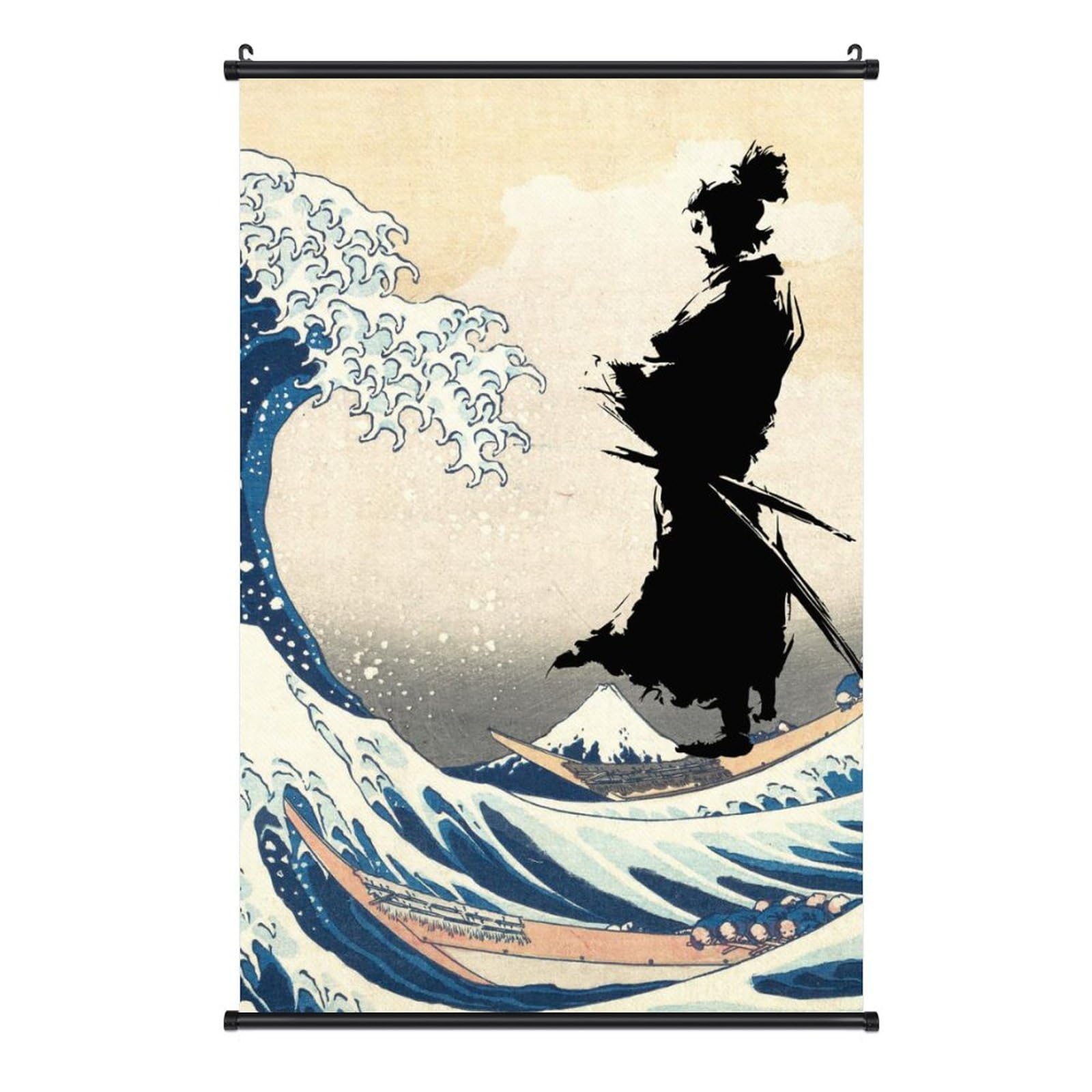 Amazon.co.jp: タペストリー 掛ける絵 ポスター 武士道 剣道 サムライ