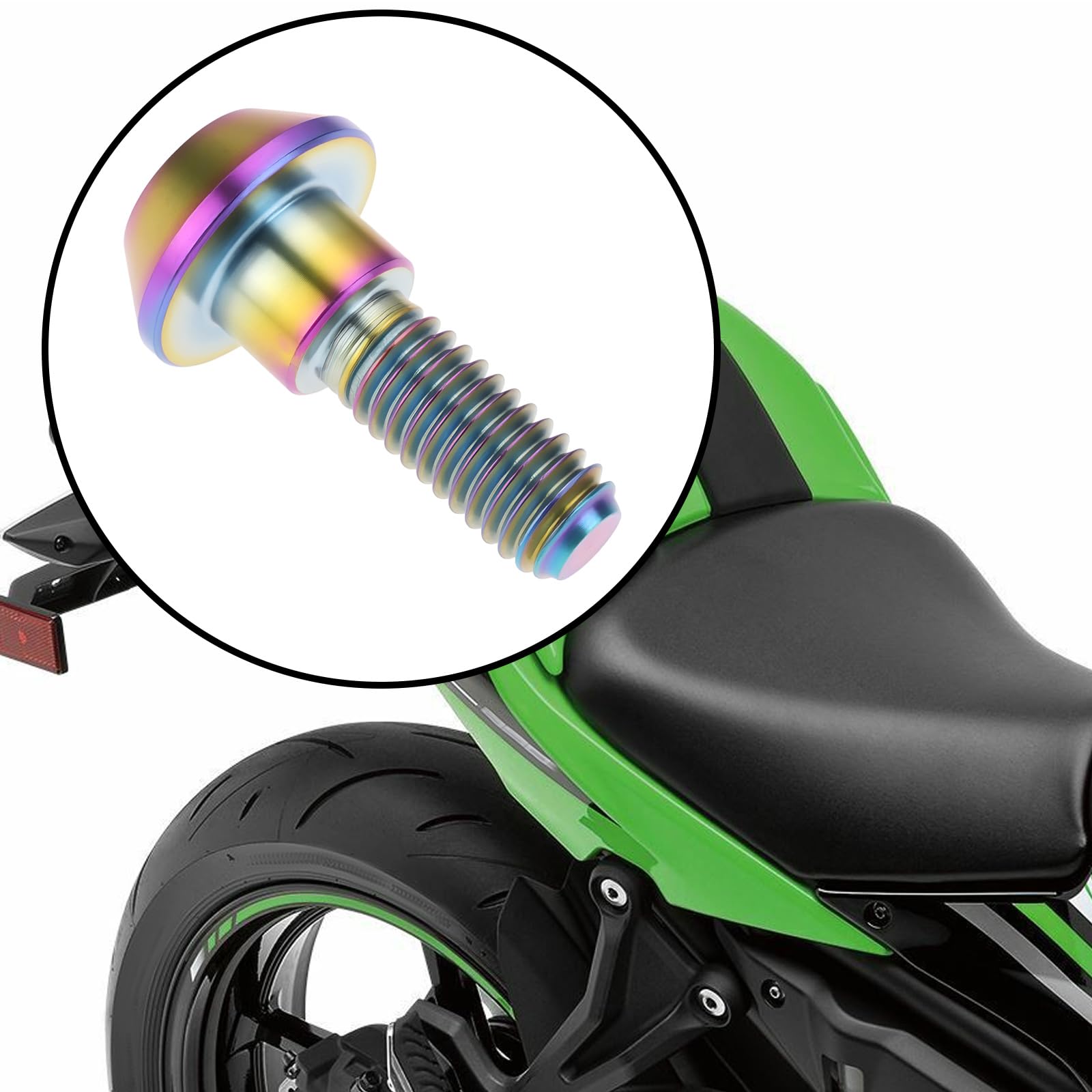 min10 ♪ Amazon.com: Be In Your Mind 2pcs M6x15mm Titanium Alloy Seat