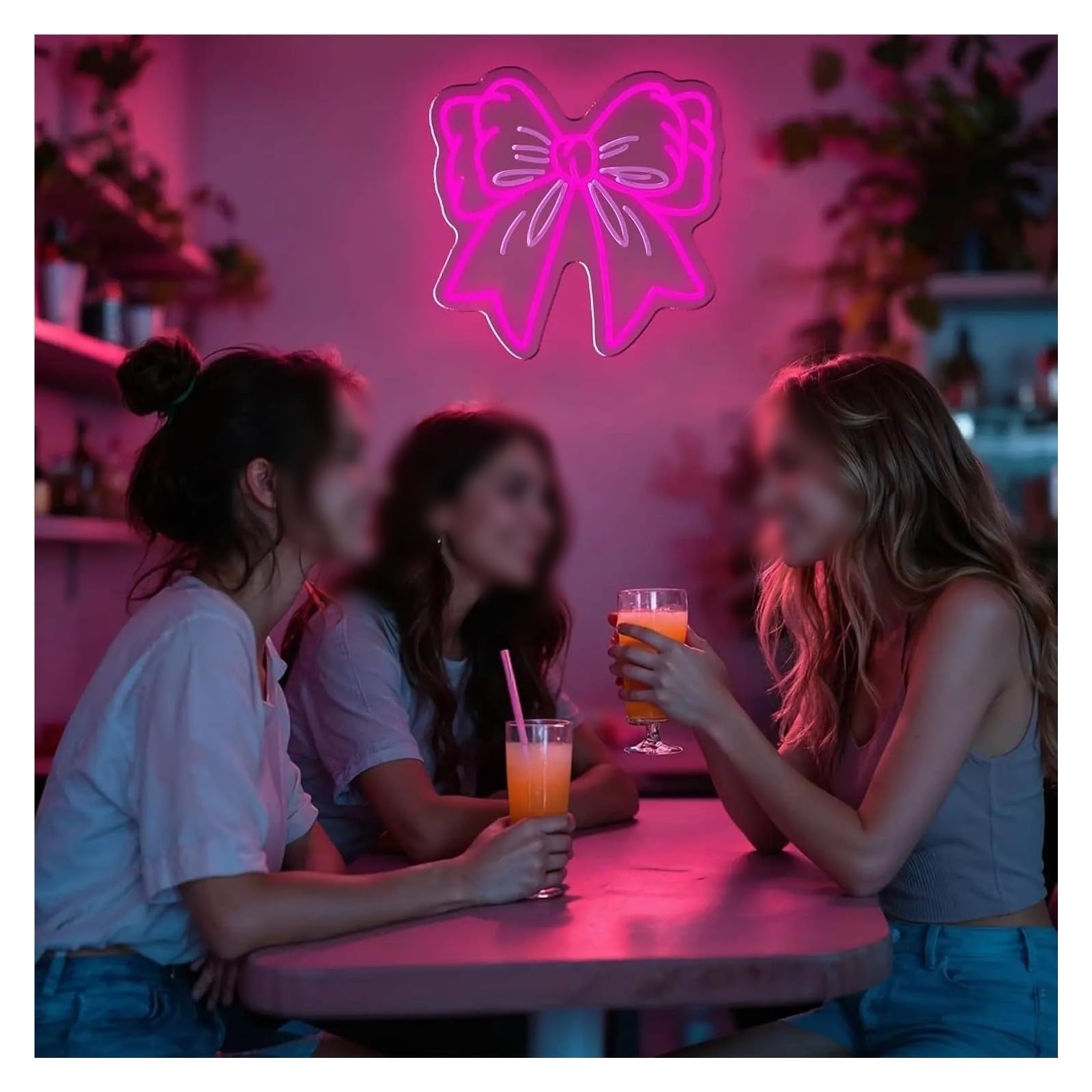 Insegna al Neon Insegna Al Neon A LED Con Fiocco