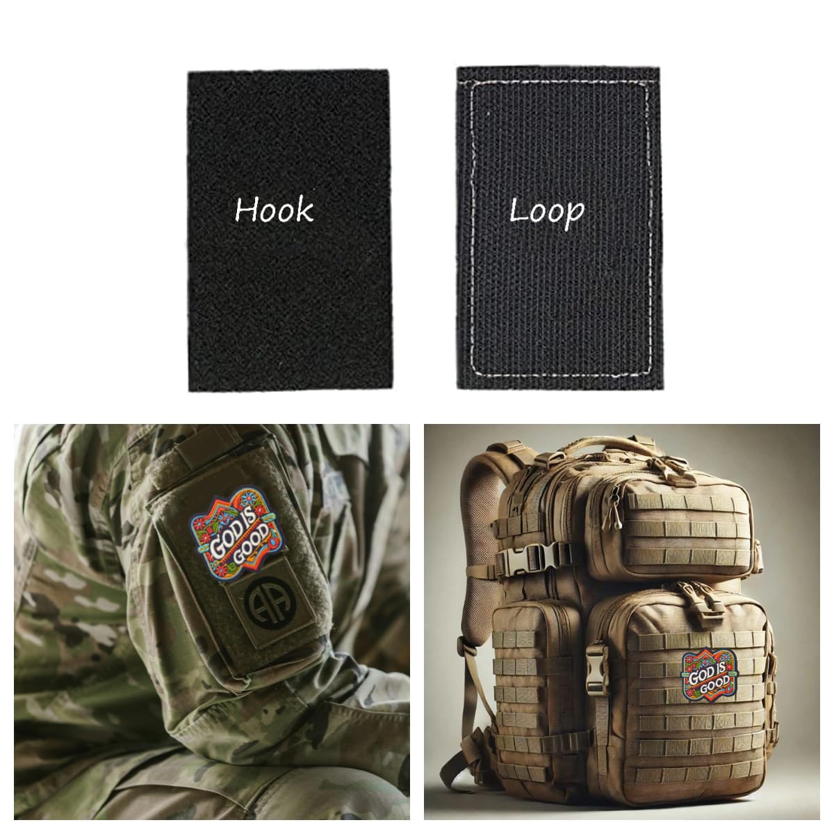 Christelijke patches borduurwerk applicatie