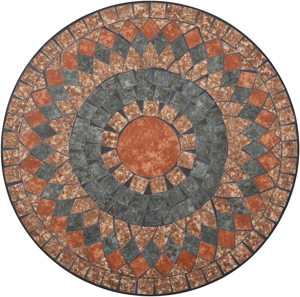 アンティーク メタルフォールディング テーブル チェア 4点セット 未