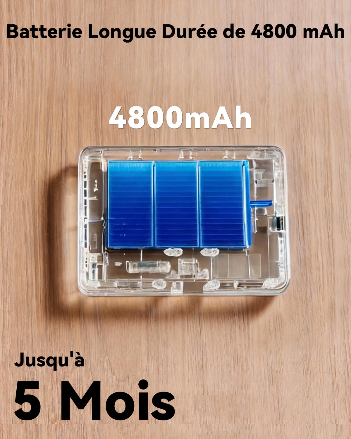 Imou VD1 Judas Numérique 3K(5MP) avec Écran Couleur 4,3", Surveillance WiFi 2,4/5Ghz, Champ de Vision 149°, Détection Humaine, Batterie 4800mAh