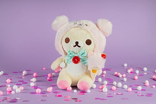 Miniatura 6 de Korilakkuma San-X Original Ice Cream Series - Peluche mediano de 13.5 pulgadas