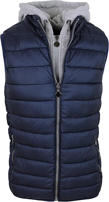 Gilet Piumino Uomo Evoga - Slim Fit, Impermeabile, Antivento, Con Cappuccio E Tasche Con Zip - Foto 12