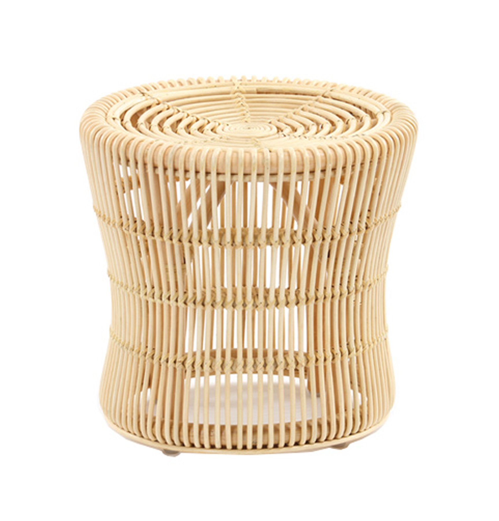 Amazon.co.jp: サンフラワーラタン ラタン製スツール ナチュラル 直径