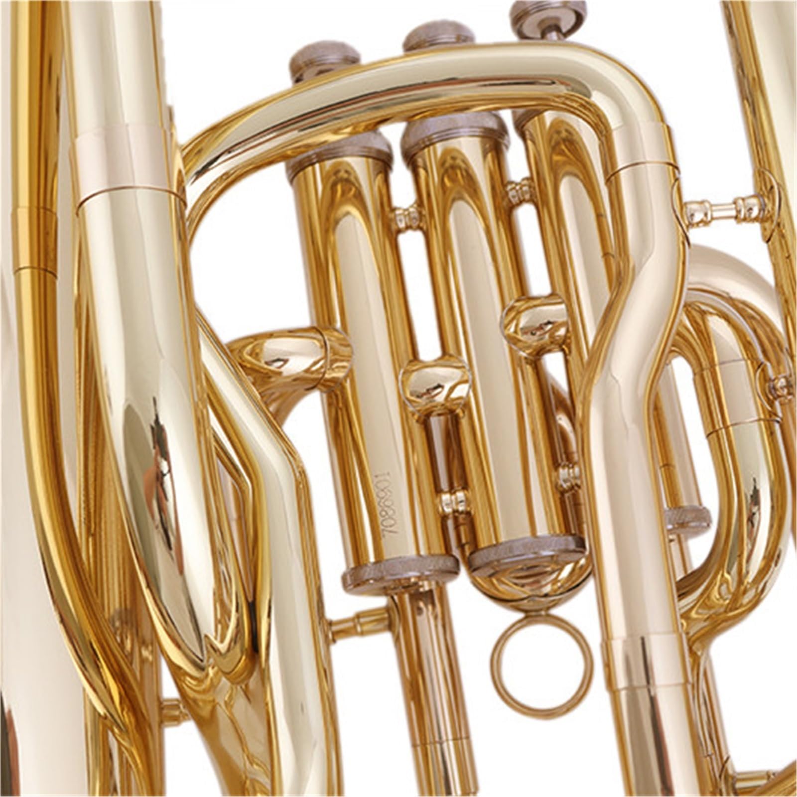 Eufonio Eufonio Sib Tono Quattro Valvole Prestazioni Professionali Principianti Adulti Strumenti Musicali