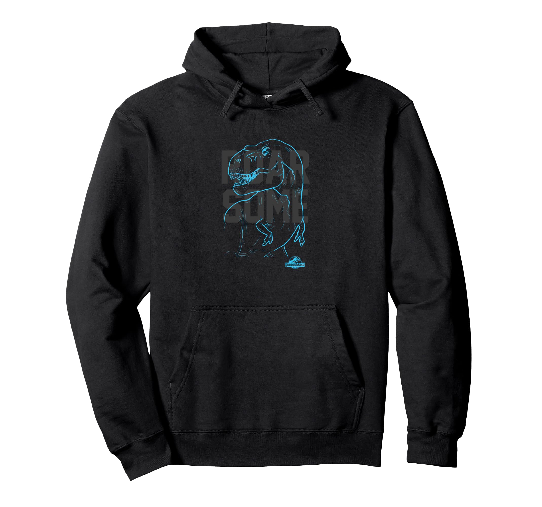 Sweat à capuche Jurassic World T-Rex vêtement imprimé confortable en coton - 2