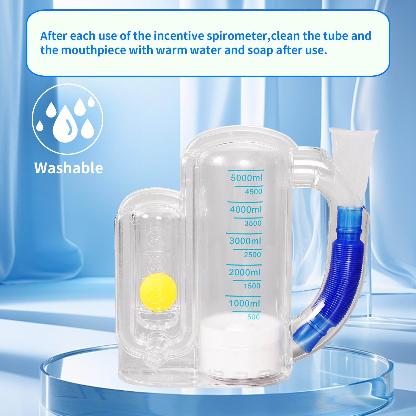 Incentive Spirometer (WHITE01)