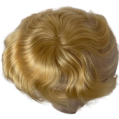 Miniatura 3 de Parche para el cabello para puntos calvos para hombres, 3.15 x 3.15 pulgadas, parches de pelo completo de poliuretano para cubrir la base de piel de