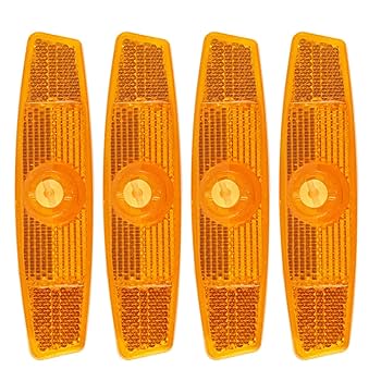 Amazon | xbiez 8個 サイクリングリフレクター バイク ホイール