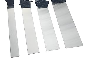 Brushed Stainless Steel Sheet Gap Filler: Grade 304 Trim, 20ga (36" Long, 6" Wide)