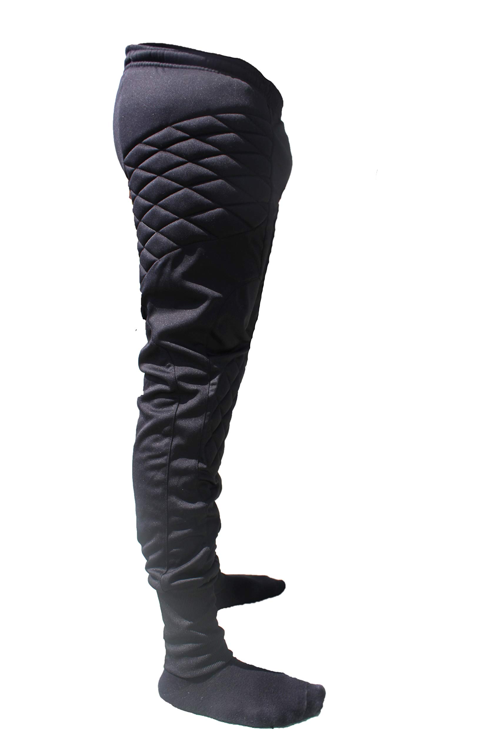 Lisaro Pantalón de Portero Longlife Especial Acolchado – Talla 128 hasta XXL * Nuevo *, Negro