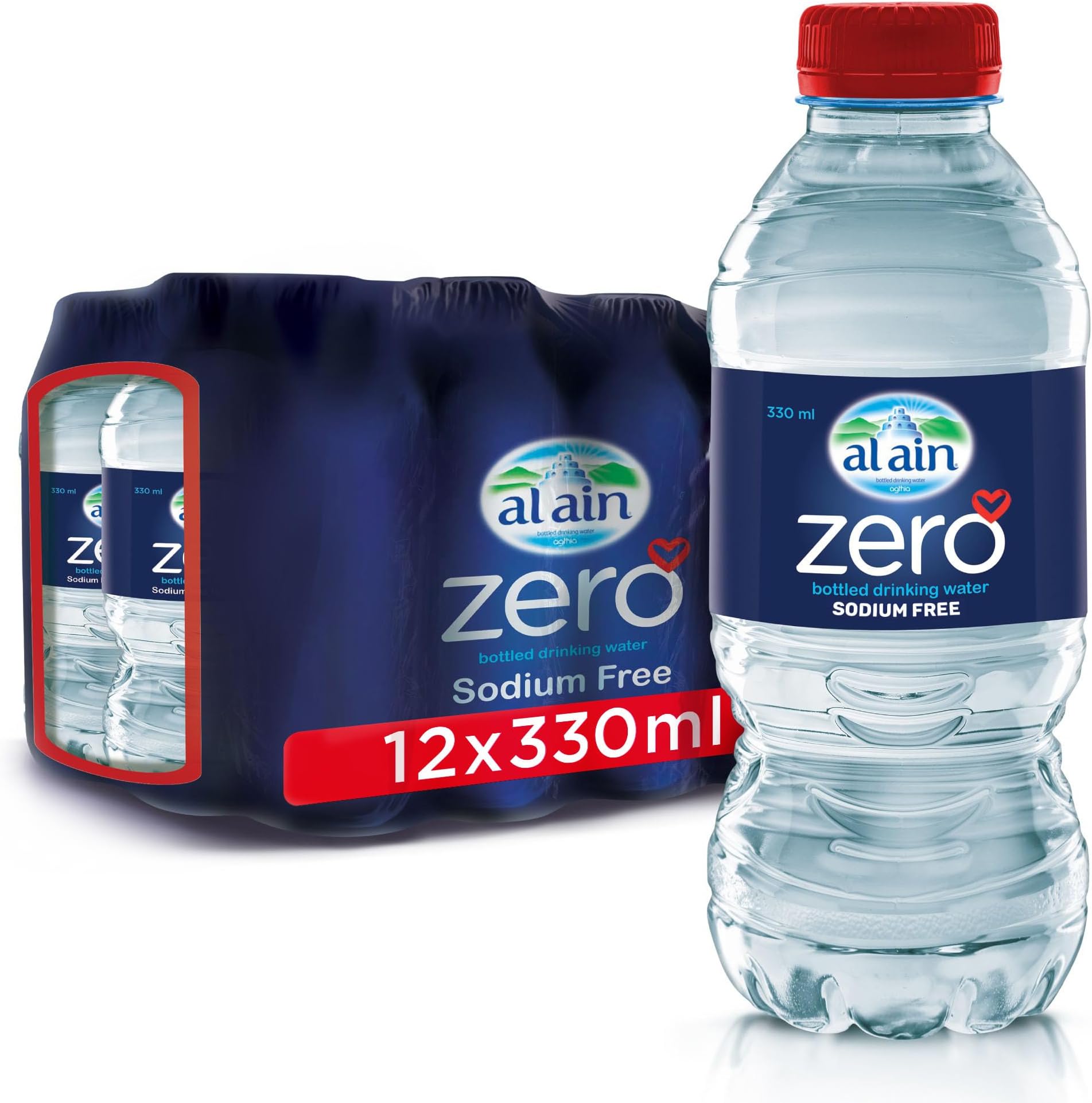 Al Ain Water Zero Pack of 12x330ml