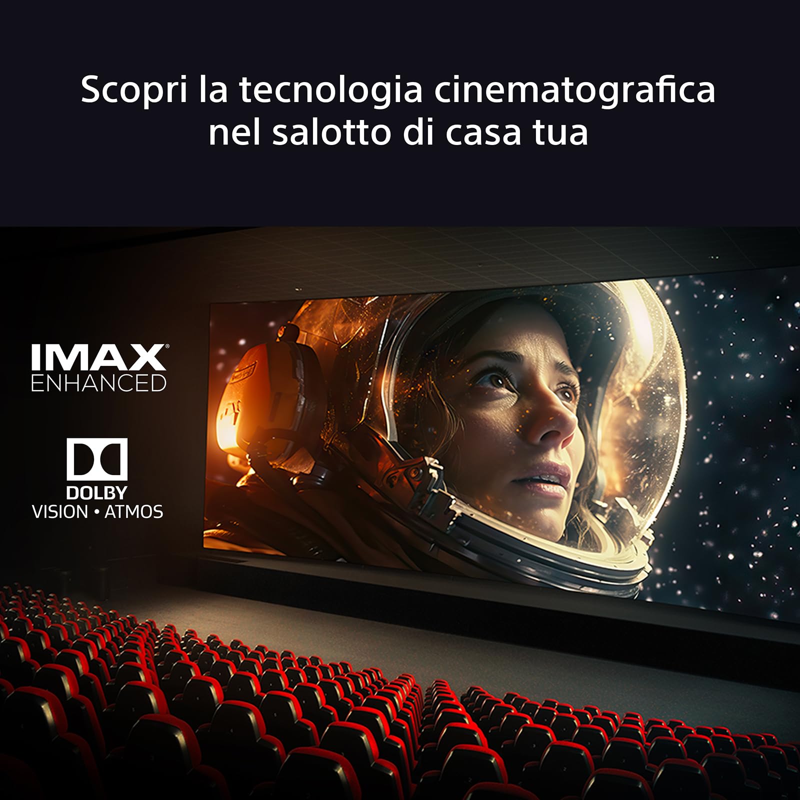 Sony BRAVIA 8 OLED 55 Pollici 4K HDR Google Smart TV | Gaming Menu per PlayStation 5, IMAX Enhanced, Dolby Vision Atmos, Chromecast, AirPlay, 120Hz 55XR80