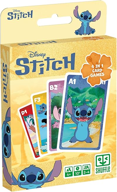 Juego De Cartas Shuffle Stitch 4 En 1