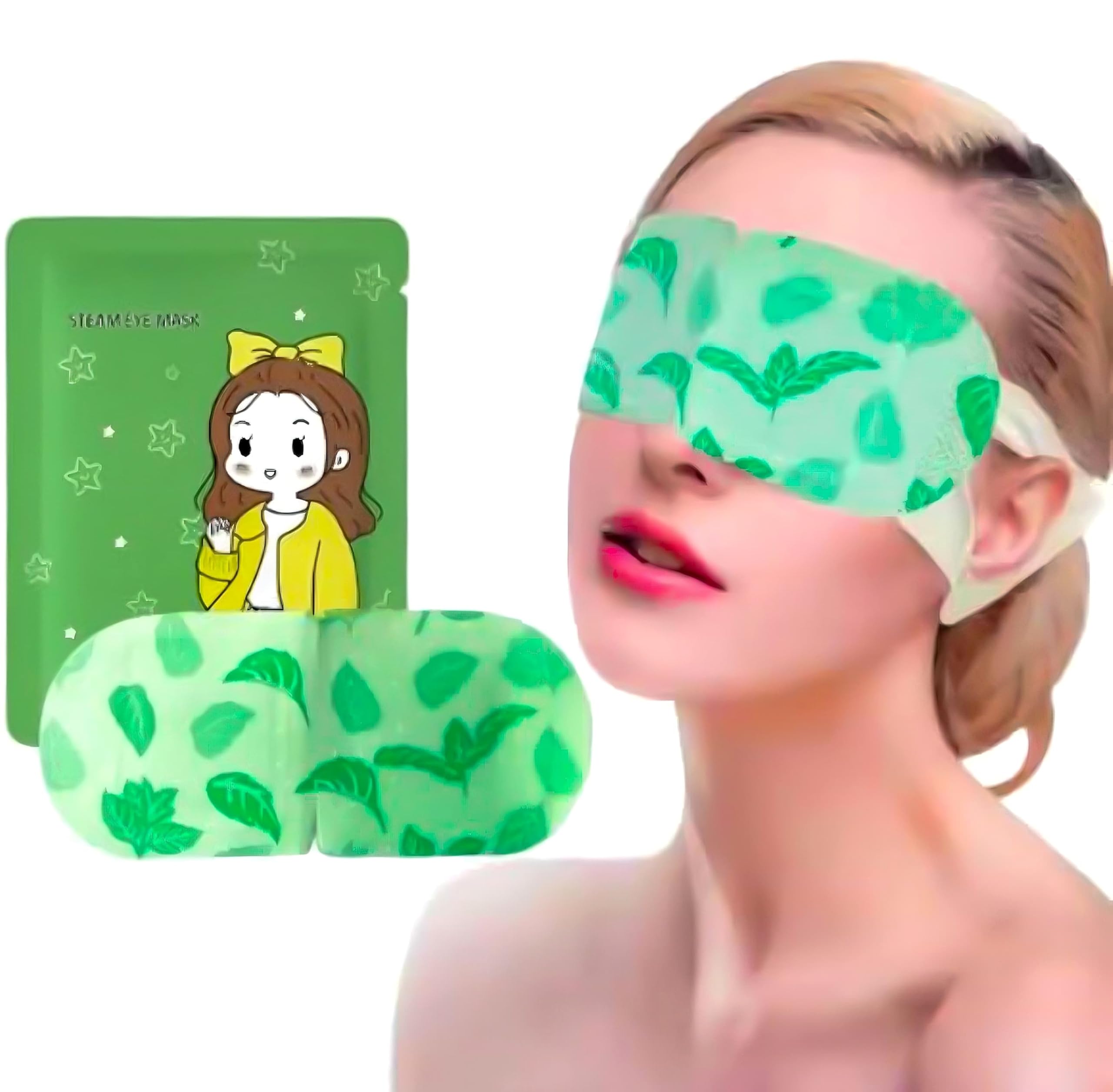 Luxelining Heated Eye Mask,10 Packs Eye Masks for Dark Circles and Puffiness Dry Eyes Stress Relief Disposable Steam Eye Mask, Works Better with Eye Cream, Portable for Beauty Personal Care-picture-31