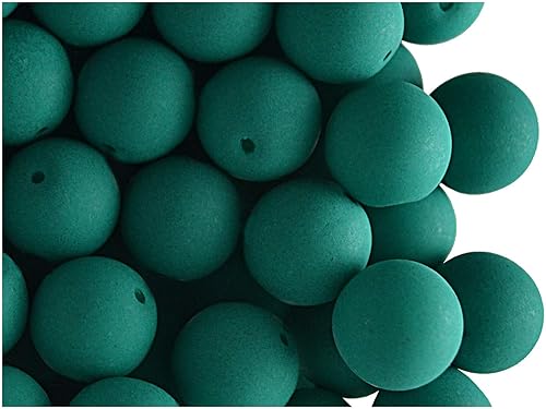 Miniatura 4 de ScaraBeads - Juego exclusivo de abalorios de cristal checo prensado redondo de 0.394 in Estrela NEON (UV Active) 4 colores oscuros+mezcla