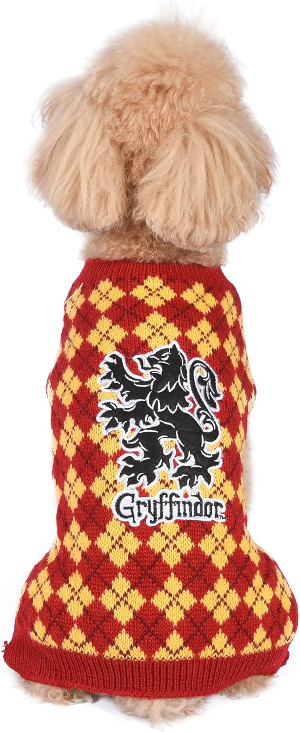 Harry Potter Gryffindor Pet Sweater XSmall Harry Potter Costumes