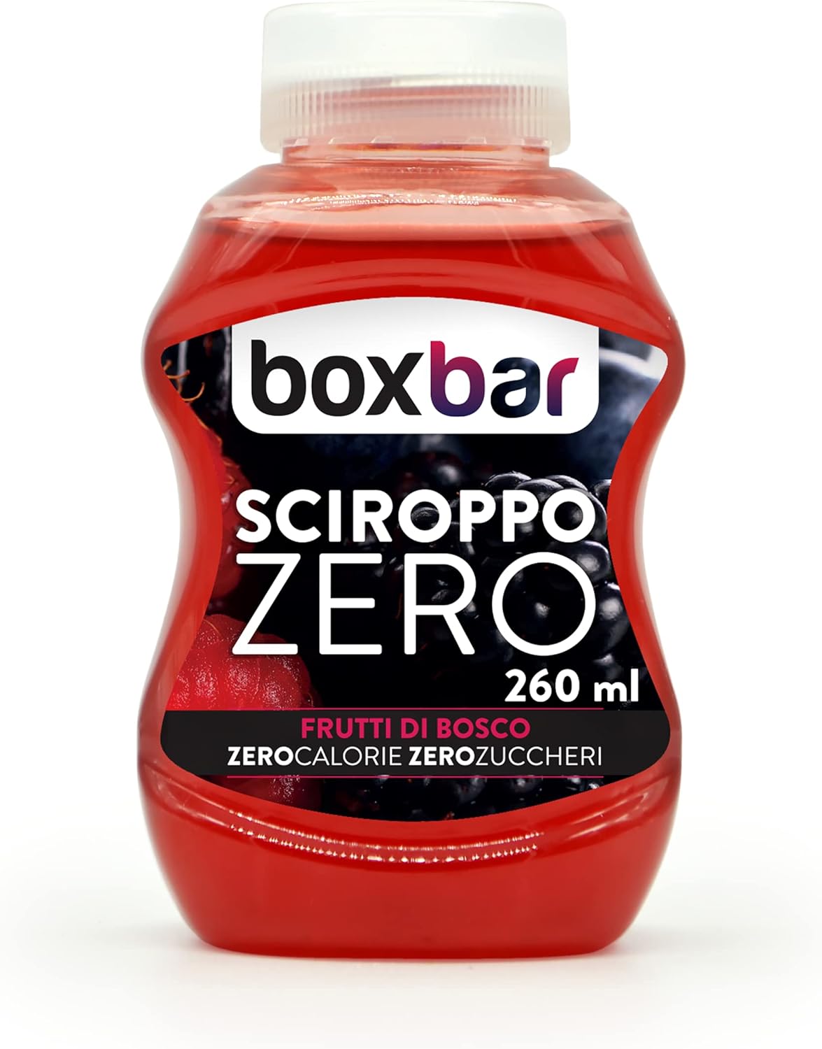 Sciroppo Zero Boxbar ZERO CALORIE ZERO ZUCCHERI (Frutti di Bosco, 1