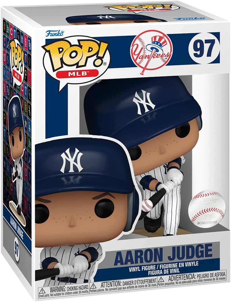 POP! MLB: Yankees – Aaron Judge - Collectable Vinyl Figure - Gift Idea - Official Merchandise - for Kids & Adults - Sports Fans - Model Figure for Collectors and Display