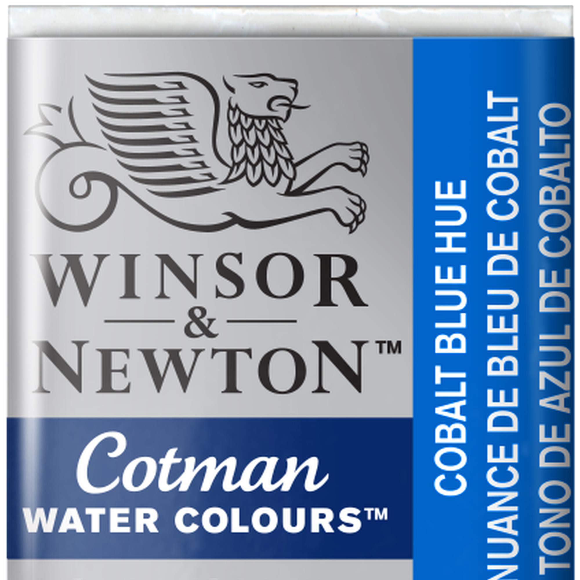 Winsor & Newton Cotman Watercolour Paint Half Pan – Cobalt Blue Hue 179