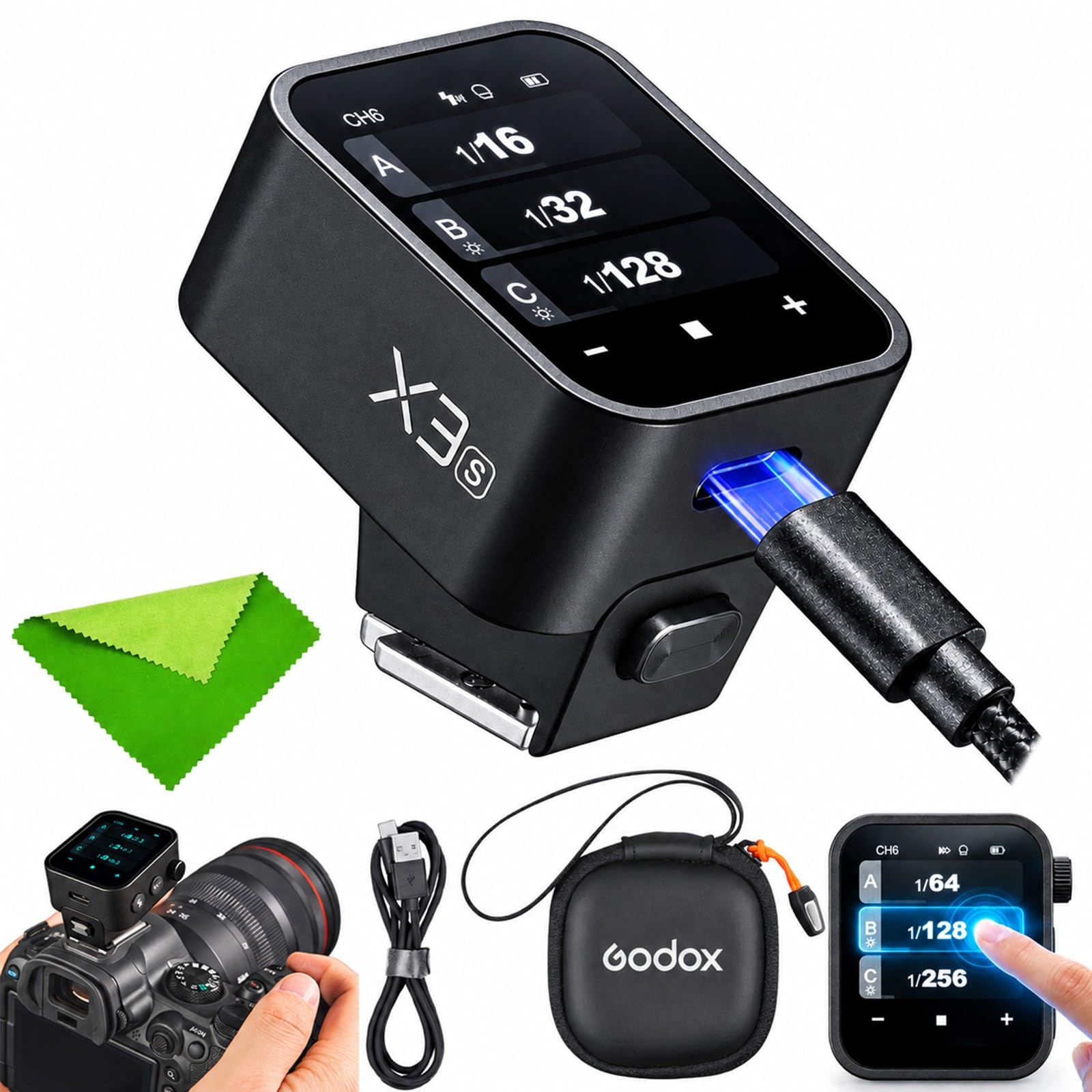 Amazon | 【Godox正規代理店】Godox X3-S タッチスクリーン TTL