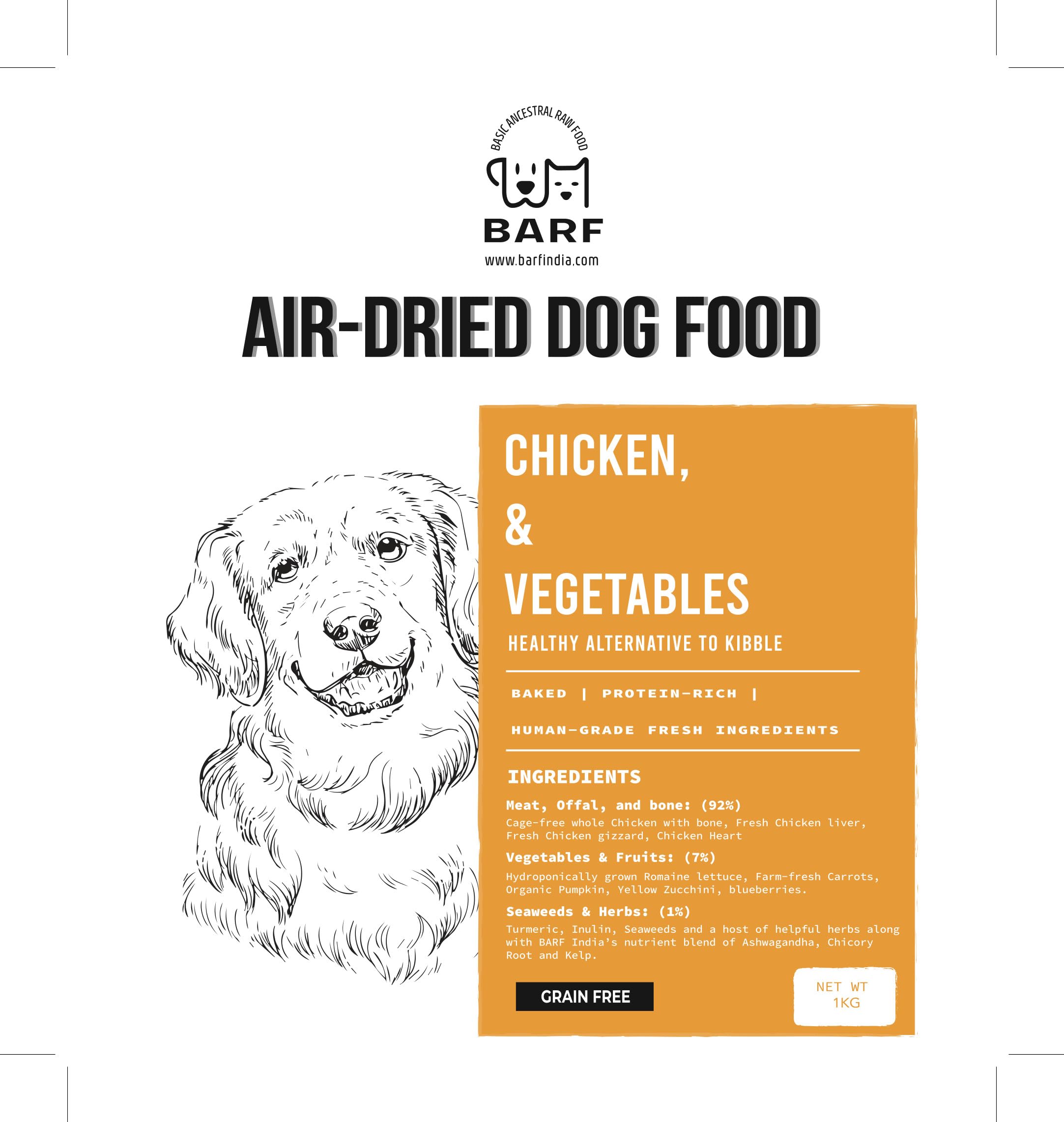 Air Dried Dog Food - Chicken Recipe (B0CPCTTDG8) Amazon Price History, Amazon Price Tracker