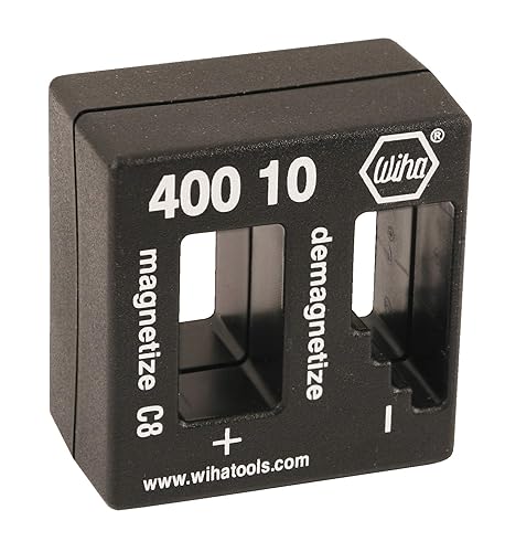 Miniatura 5 de Wiha 32092 Slotted And Phillips - Juego de destornilladores aislados, 1000 voltios y 40010  Desmagnetizador magnetizador, negro