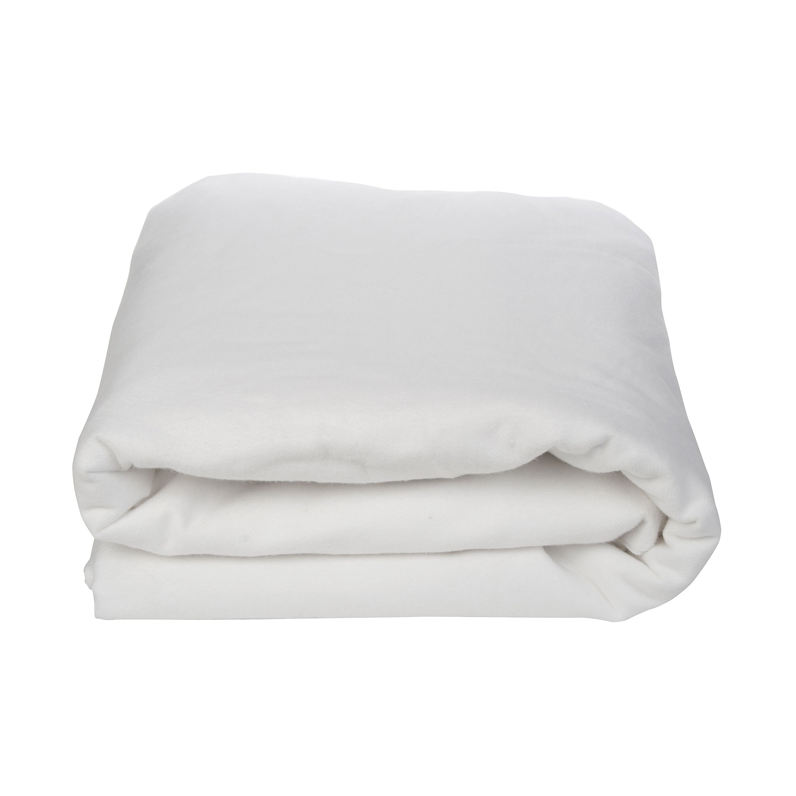 Premium Bühnenmolton, 5m x 300cm, Weiß, 300g/qm, B1 Zertifiziert DIN 4102, 100% Baumwolle, Blickdicht, Lichtundurchlässig, Ideal für Studio, Dekoration, Wandverkleidung, Made in Germany
