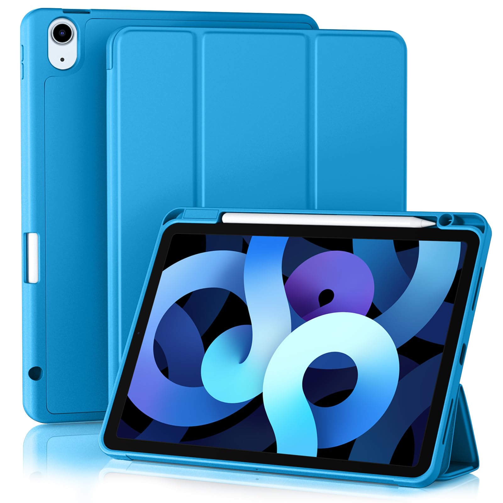 Akkerds for iPad Air 11 Inch Case M4/M3/M2, Air 5th/4th Gen 10.9, Sky Blue — Amazon image 30